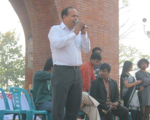 Addressing the Audience